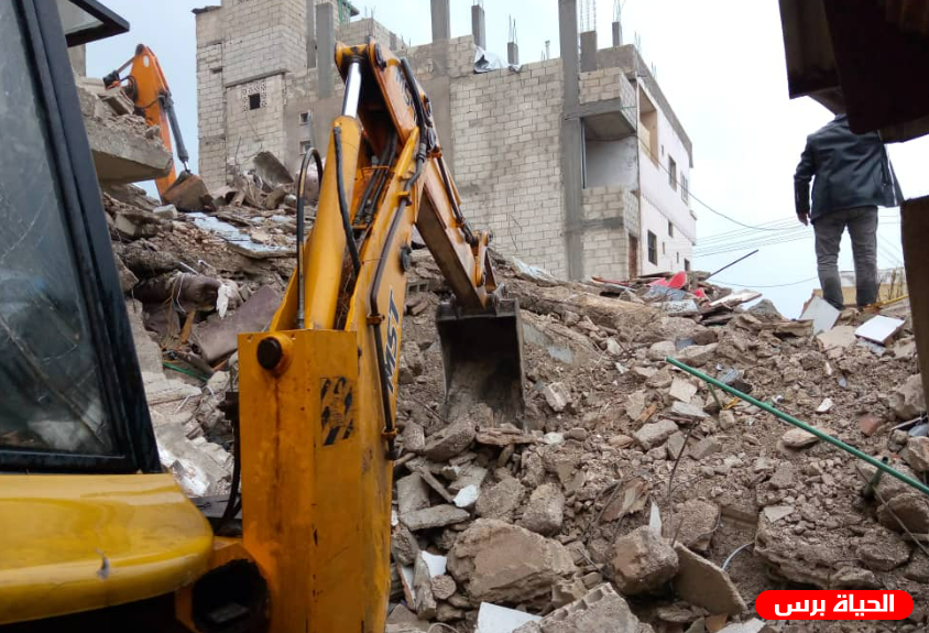 ارتفاع حصيلة الضحايا الفلسطينيين في زلزال تركيا وسوريا